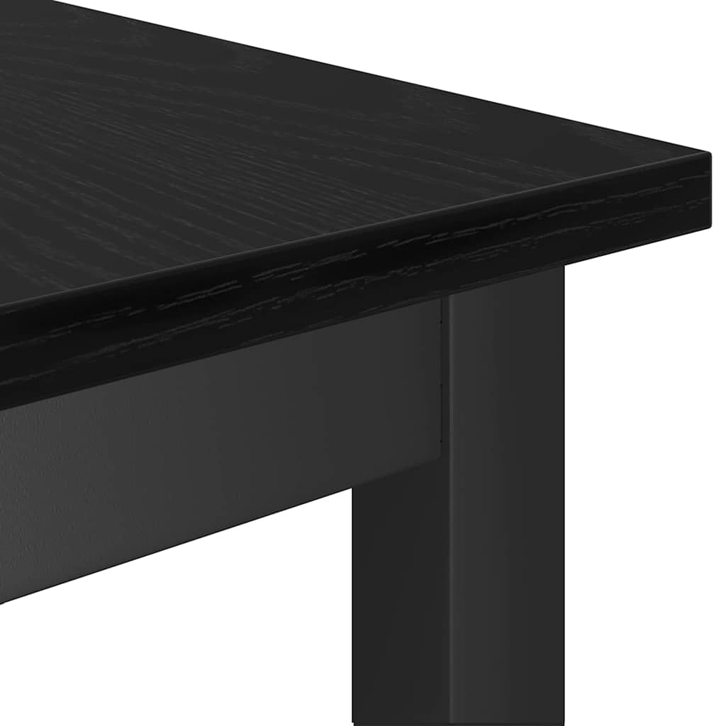 Klupa za blagovanje Crni hrast 100 x 32,5 x 48,5 cm