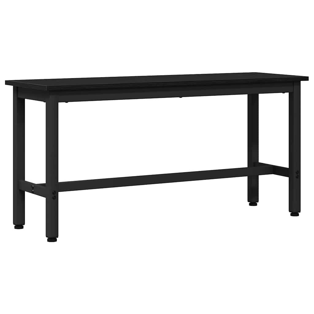 Klupa za blagovanje Crni hrast 100 x 32,5 x 48,5 cm