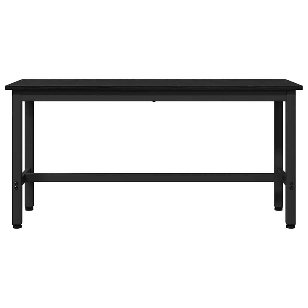 Klupa za blagovanje Crni hrast 100 x 32,5 x 48,5 cm