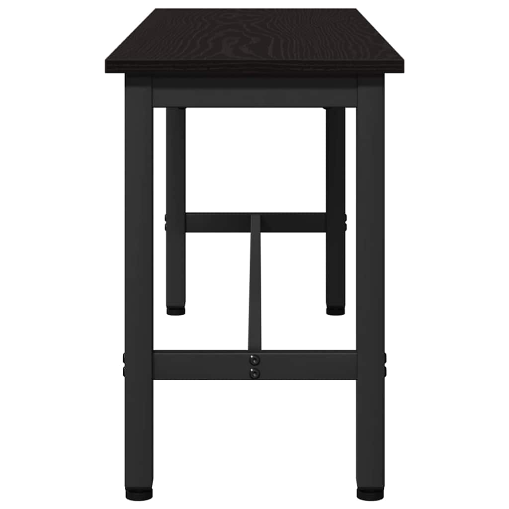 Klupa za blagovanje Crni hrast 100 x 32,5 x 48,5 cm