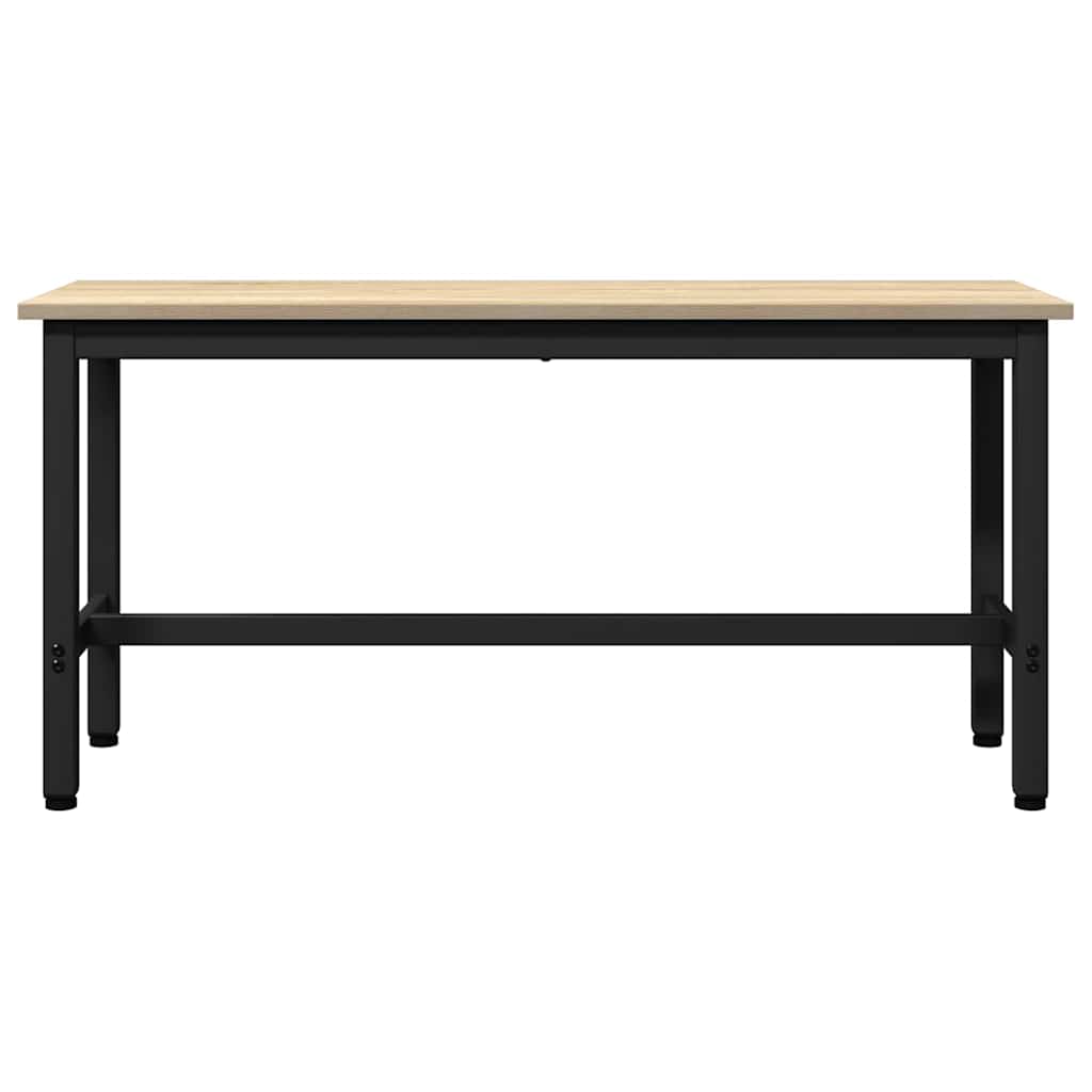Klupa za blagovanje 2 pcs Sonoma hrast 100 x 32,5 x 48,5 cm