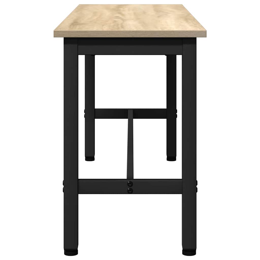 Klupa za blagovanje 2 pcs Sonoma hrast 100 x 32,5 x 48,5 cm
