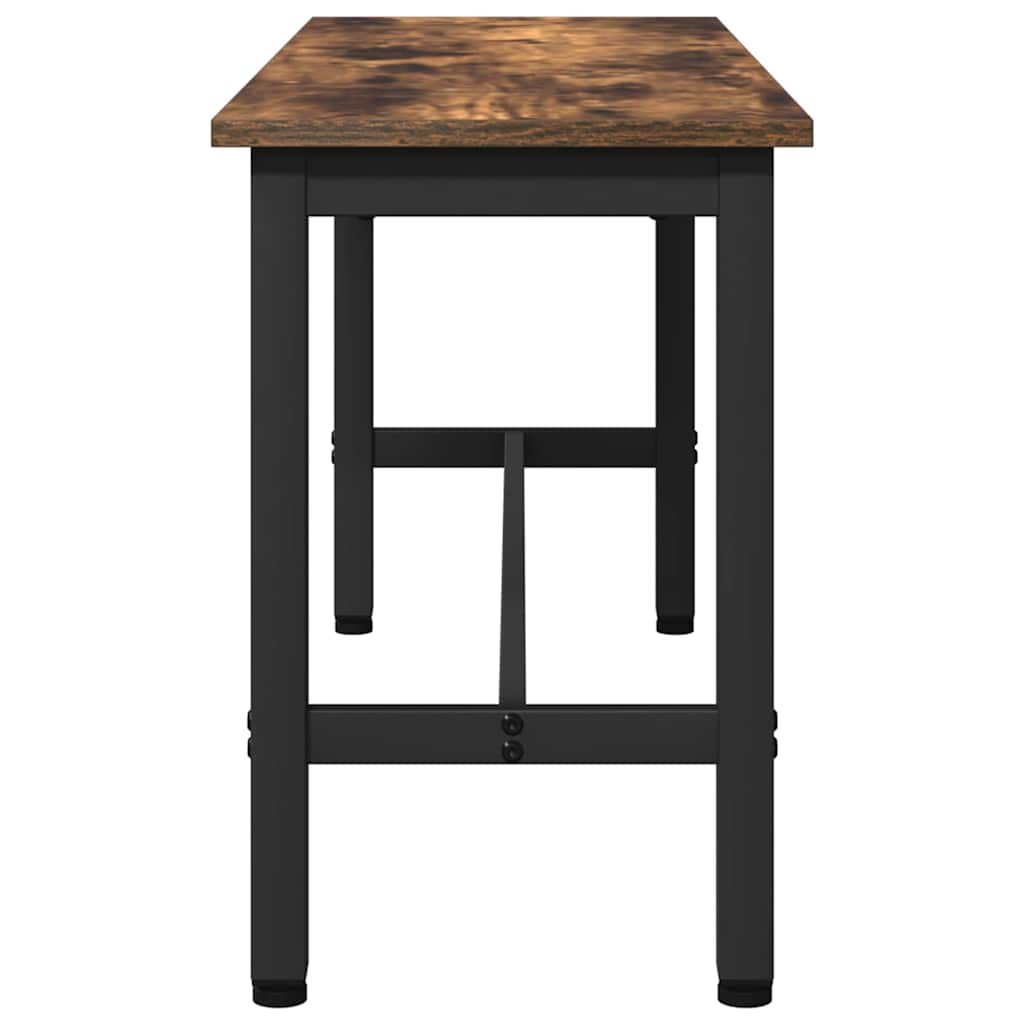 Klupa za blagovanje Dimljeni hrast 100 x 32,5 x 48,5 cm