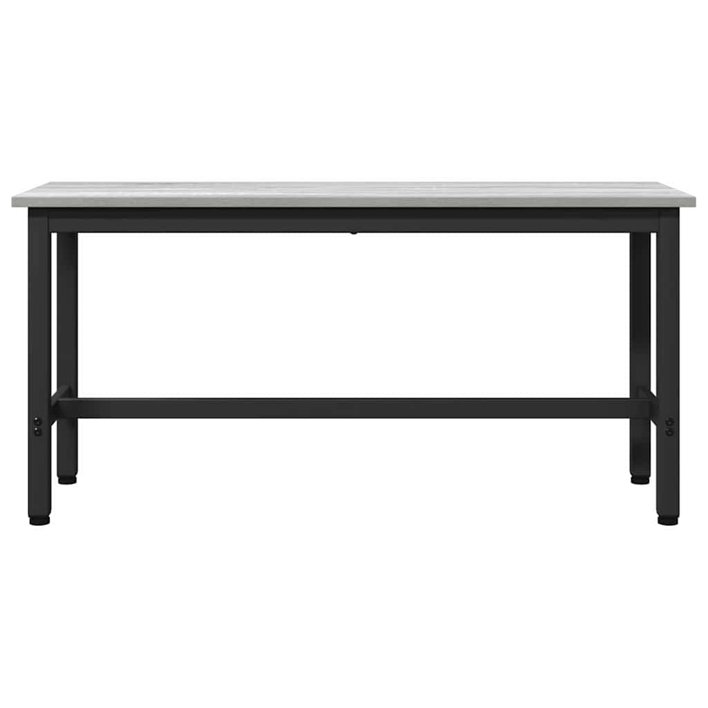 Klupa za blagovanje Siva Sonoma 100 x 32,5 x 48,5 cm