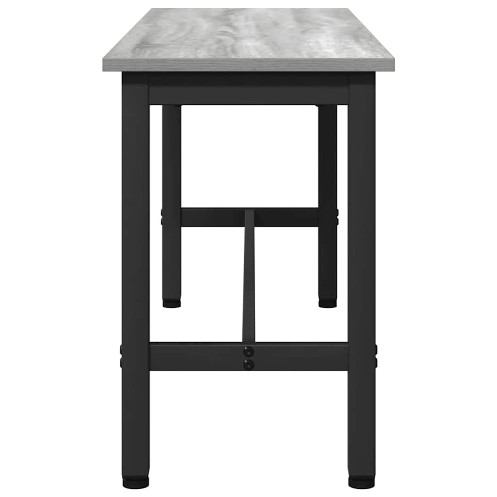 Klupa za blagovanje Siva Sonoma 100 x 32,5 x 48,5 cm