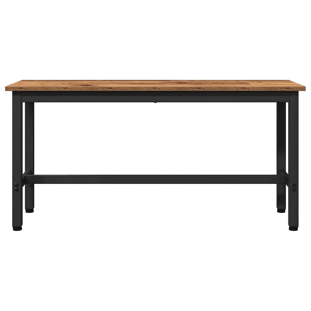 Klupa za blagovanje 2 pcs Staro drvo 100 x 32,5 x 48,5 cm