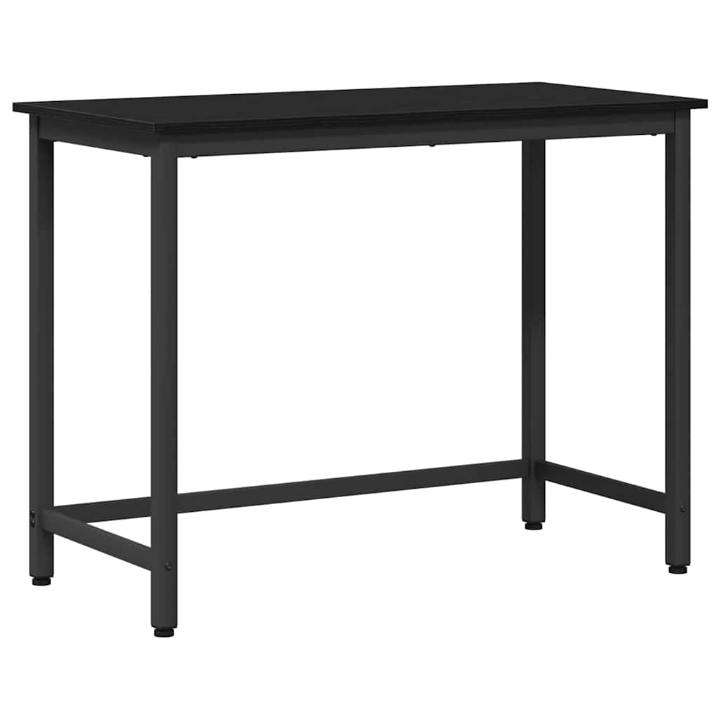 stol Crni hrast 80 x 50 x 76,5 cm Inženjerska drva i čelik