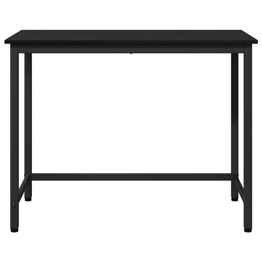 stol Crni hrast 80 x 50 x 76,5 cm Inženjerska drva i čelik