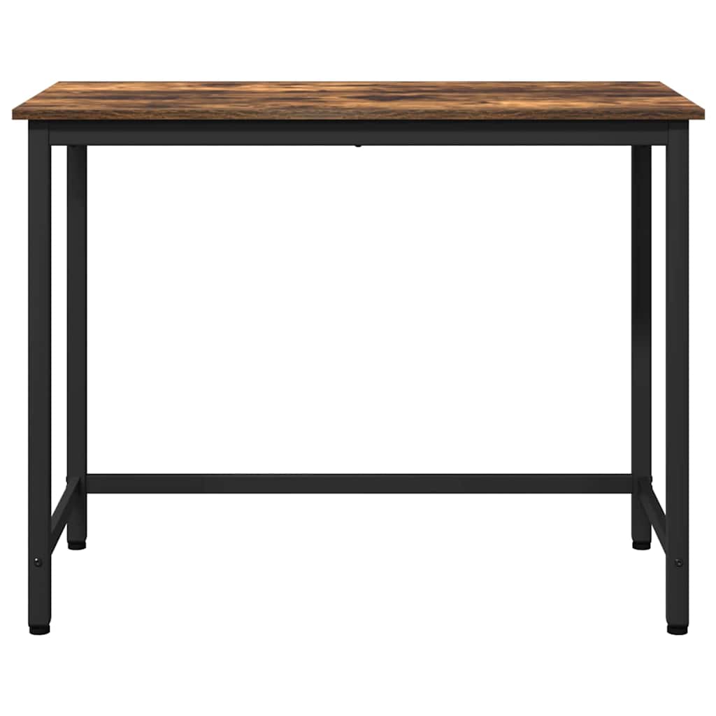 stol Dimljeni hrast 80 x 50 x 76,5 cm Inženjerska drva i čelik