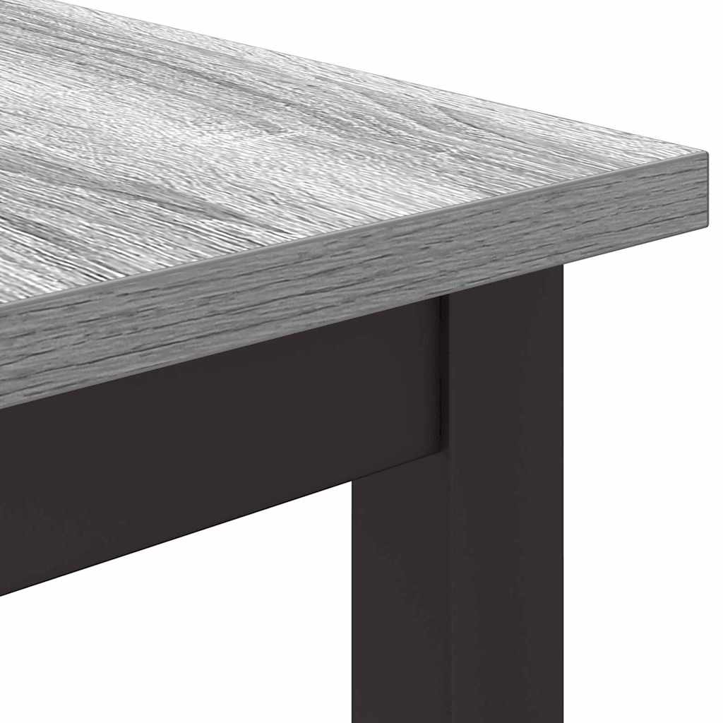 stol Siva Sonoma 100 x 50 x 76,5 cm Inženjerska drva i čelik
