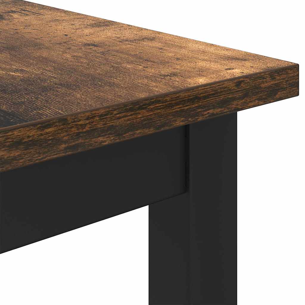 stol Dimljeni hrast 100 x 50 x 76,5 cm Inženjerska drva i čelik