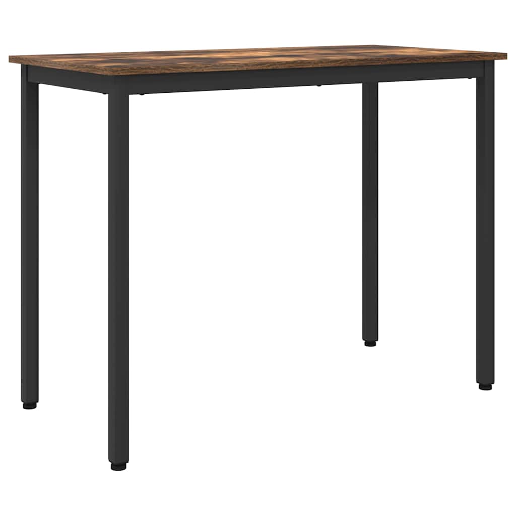 stol Dimljeni hrast 100 x 50 x 76,5 cm Inženjerska drva i čelik