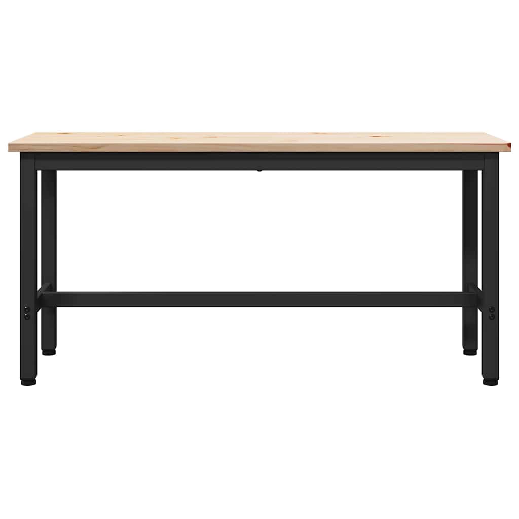 Klupa za blagovanje Prirodna 100 x 32,5 x 49 cm