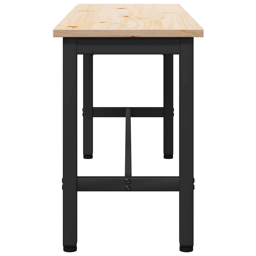 Klupice za blagovanje 2 pcs Prirodna 100 x 32,5 x 49 cm