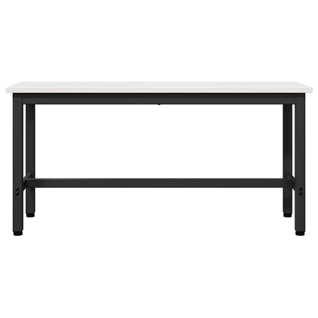 Klupa za blagovanje Bijelo 100 x 32,5 x 49 cm