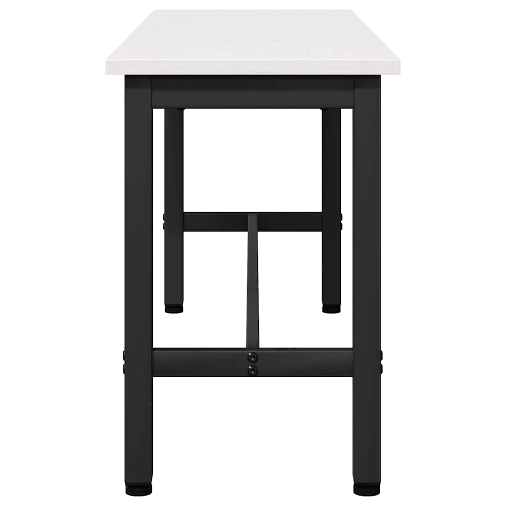 Klupa za blagovanje Bijelo 100 x 32,5 x 49 cm