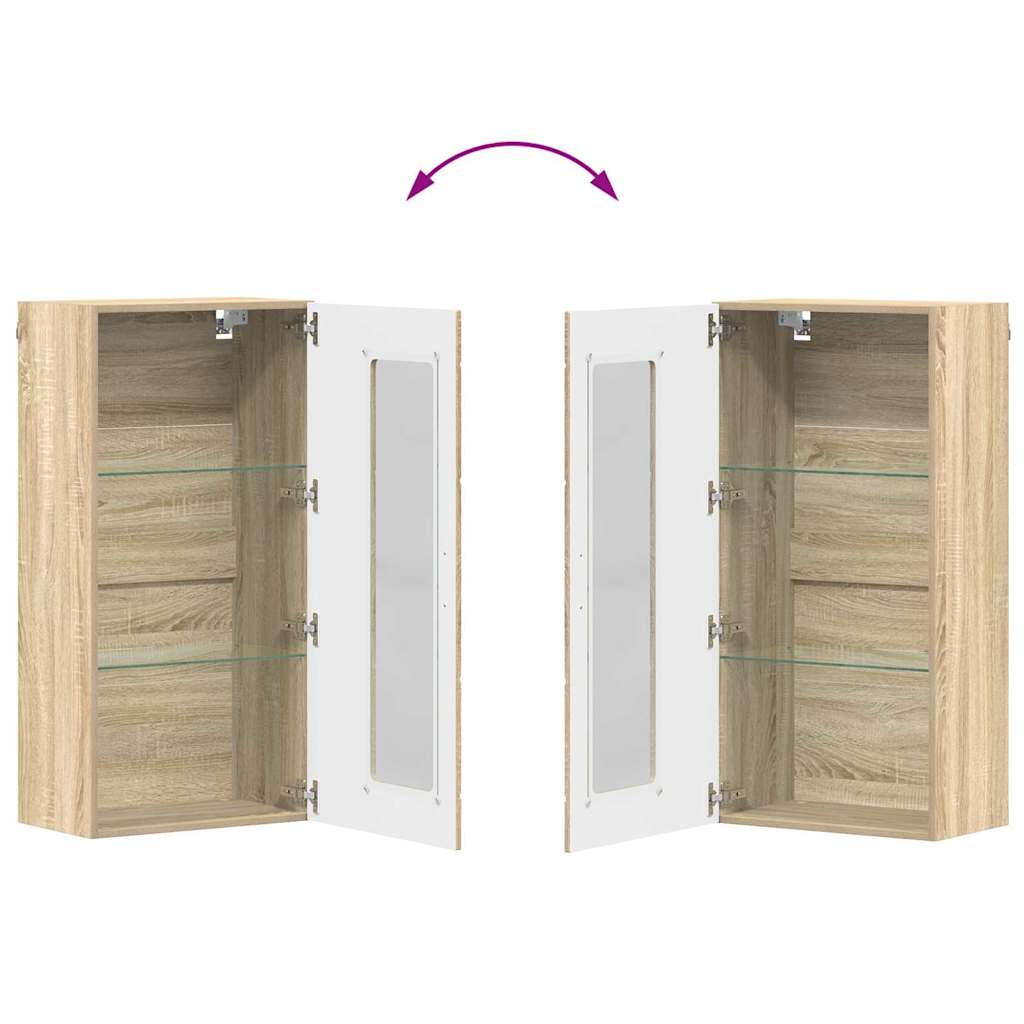 Drveni ormar Sonoma hrast 50 x 29 x 100 cm Konstruirano drvo