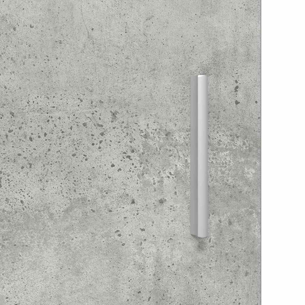 Drveni ormar Betonski sivi 50 x 29 x 100 cm Konstruirano drvo