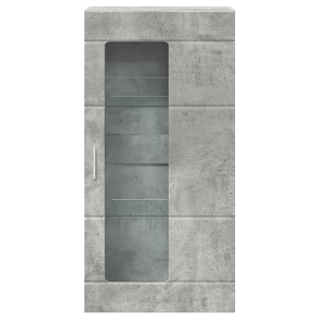 Drveni ormar Betonski sivi 50 x 29 x 100 cm Konstruirano drvo