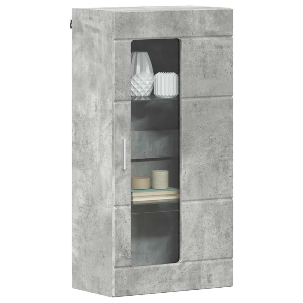 Drveni ormar Betonski sivi 50 x 29 x 100 cm Konstruirano drvo