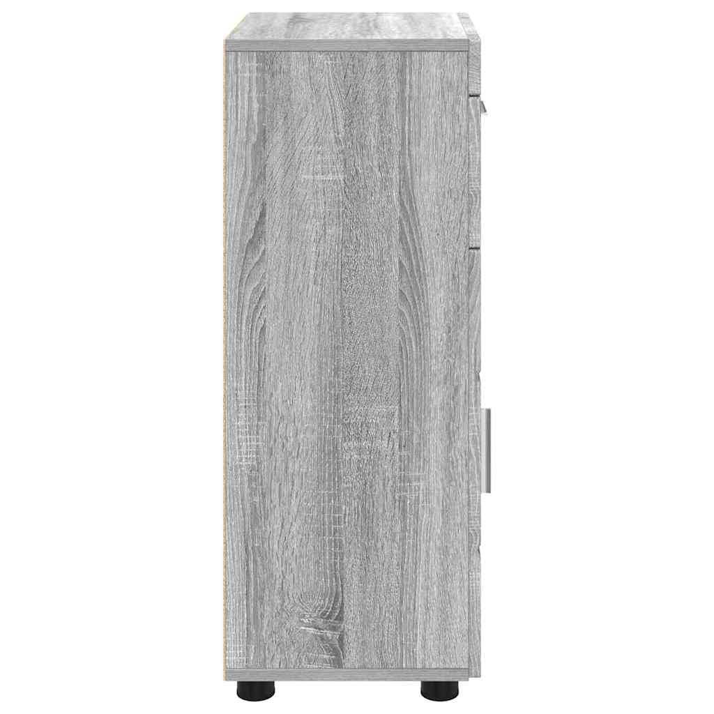 Drveni ormar Siva Sonoma 50 x 29 x 100 cm Konstruirano drvo