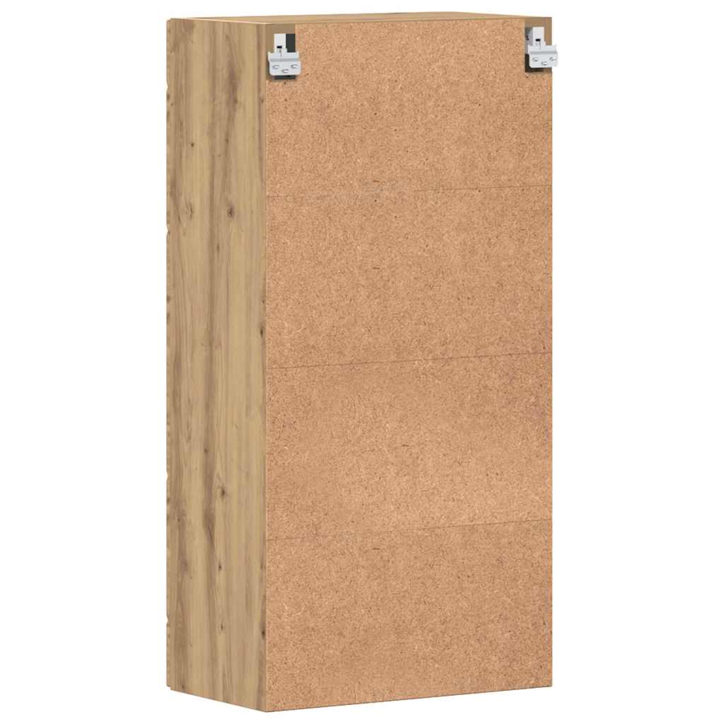 Drveni ormar s pohranom Umjetnički hrast 50 x 29 x 100 cm