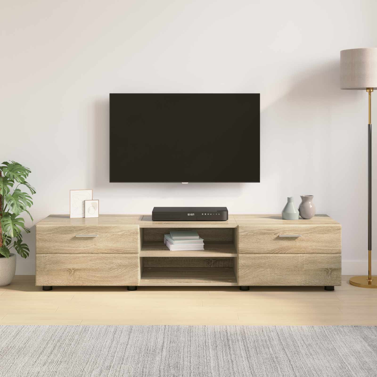 Drveni ormar Sonoma hrast 150 x 39 x 30 cm Konstruirano drvo