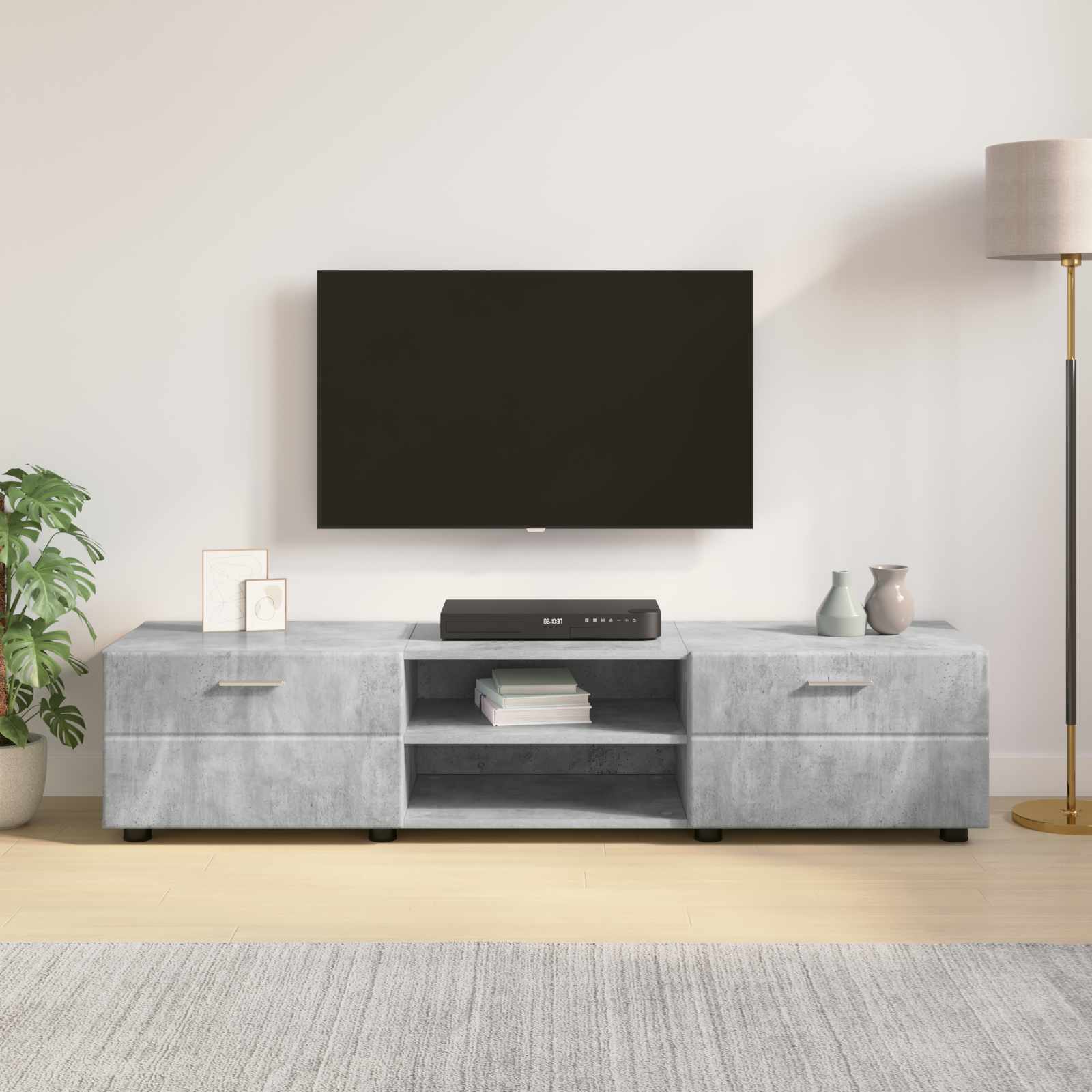 Drveni ormar s ladicama Visoki sjaj bijela 150 x 39 x 30 cm