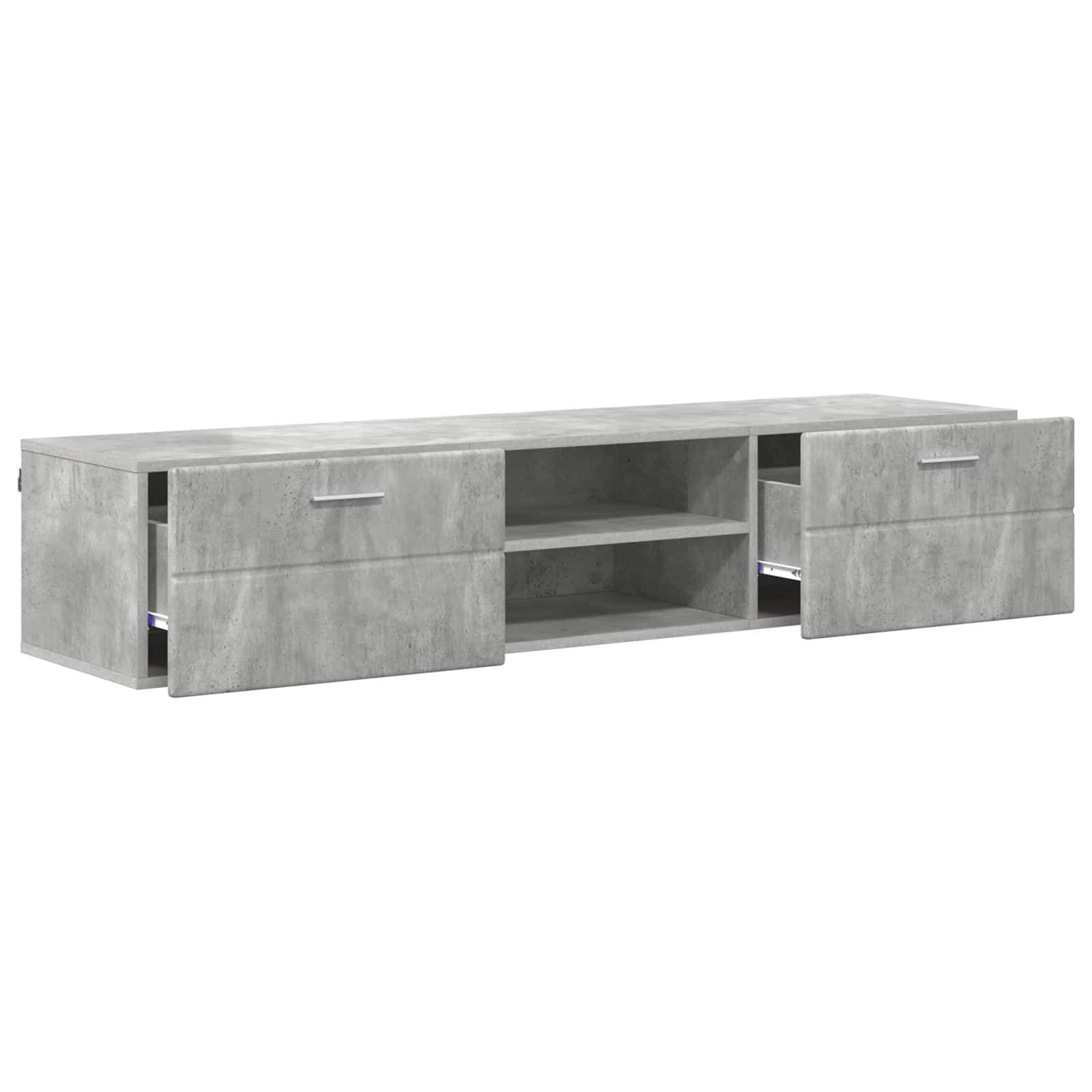 Drveni ormar s ladicama Visoki sjaj bijela 150 x 39 x 30 cm