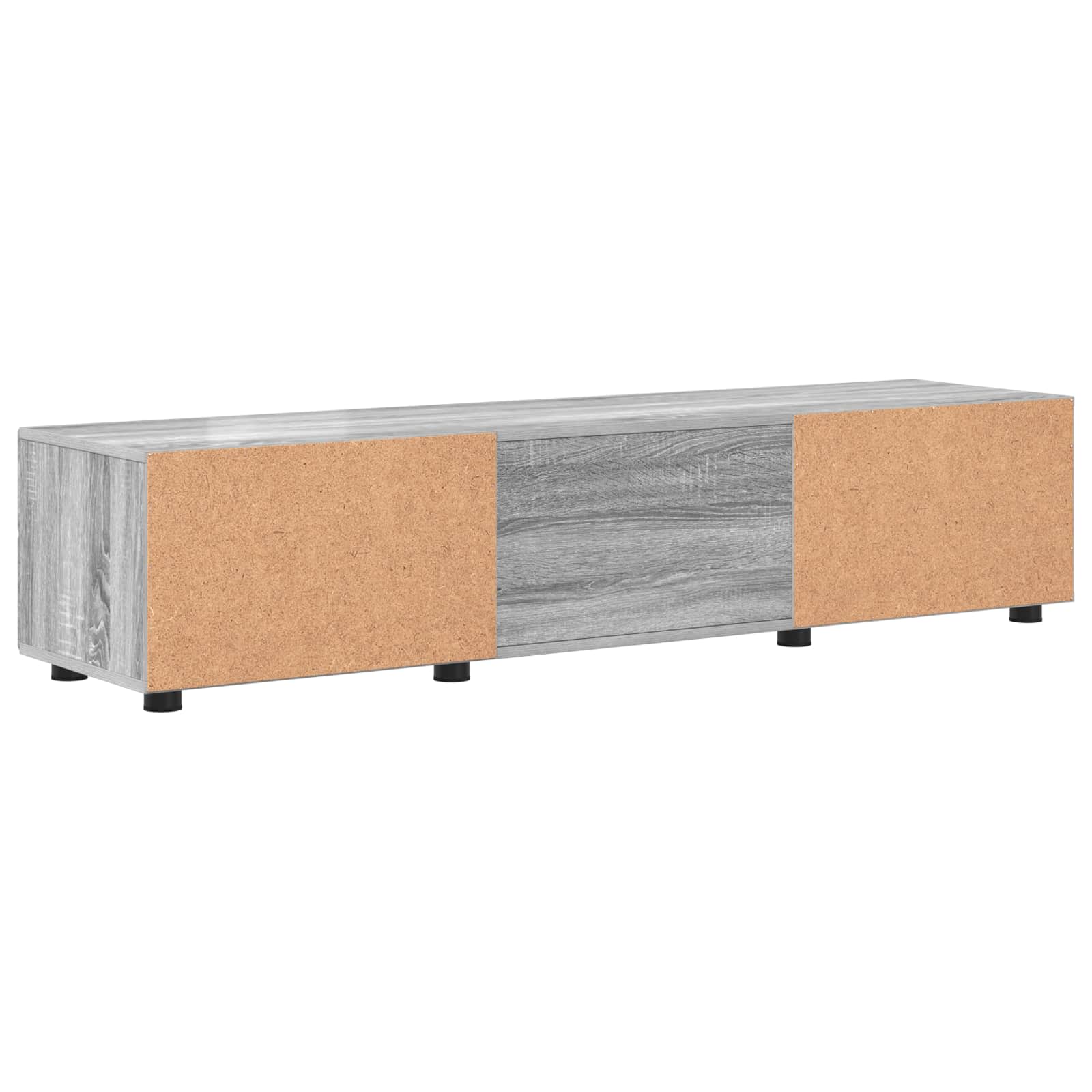 Drveni ormar Siva Sonoma 150 x 39 x 30 cm Konstruirano drvo