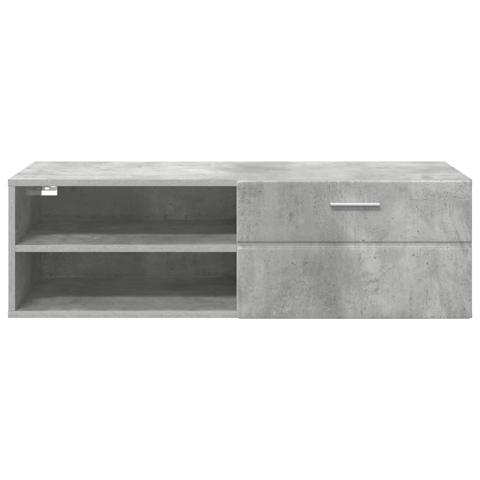 Drveni ormar s ladicama Visoki sjaj bijela 100,5 x 39 x 30 cm
