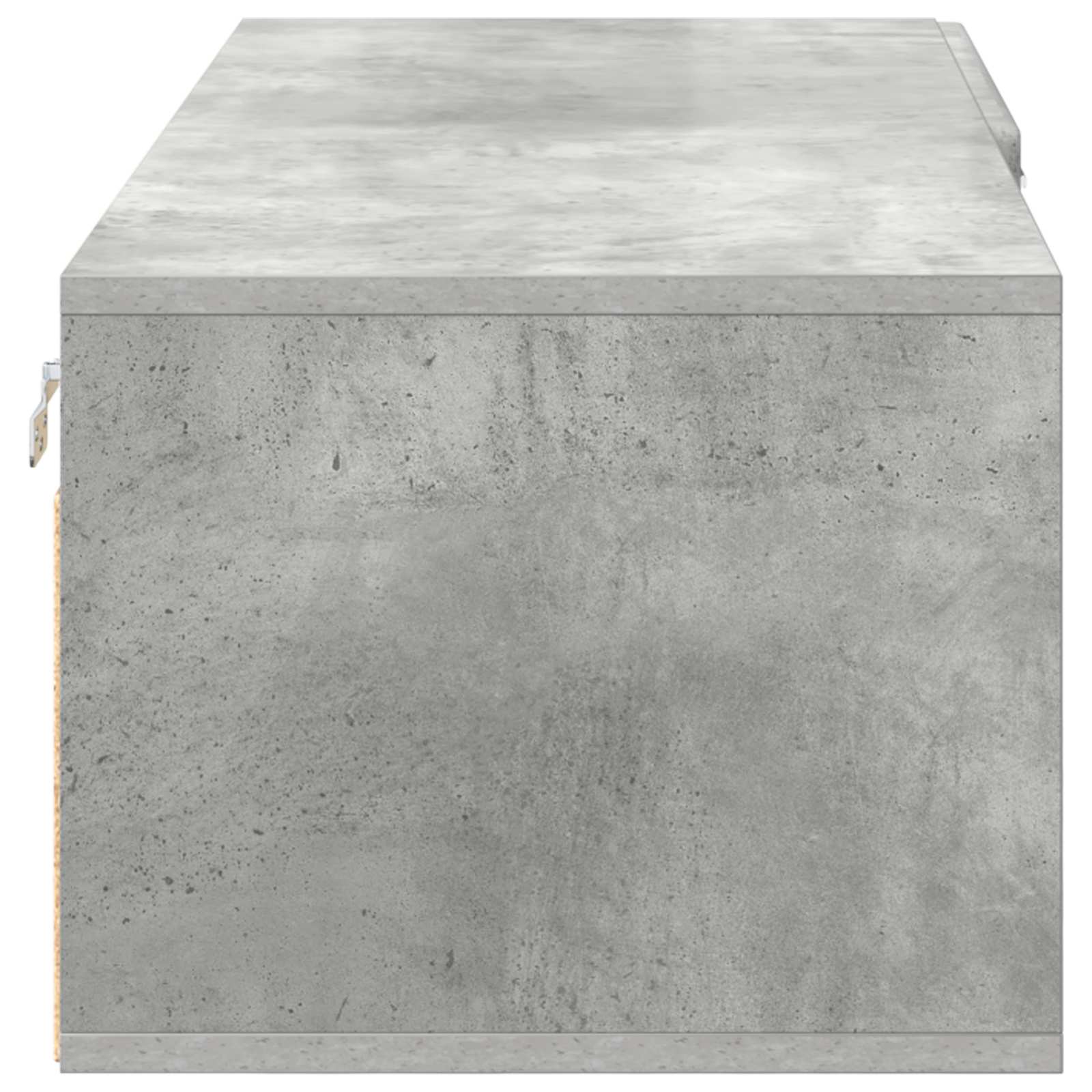 Drveni ormar s ladicama Visoki sjaj bijela 100,5 x 39 x 30 cm