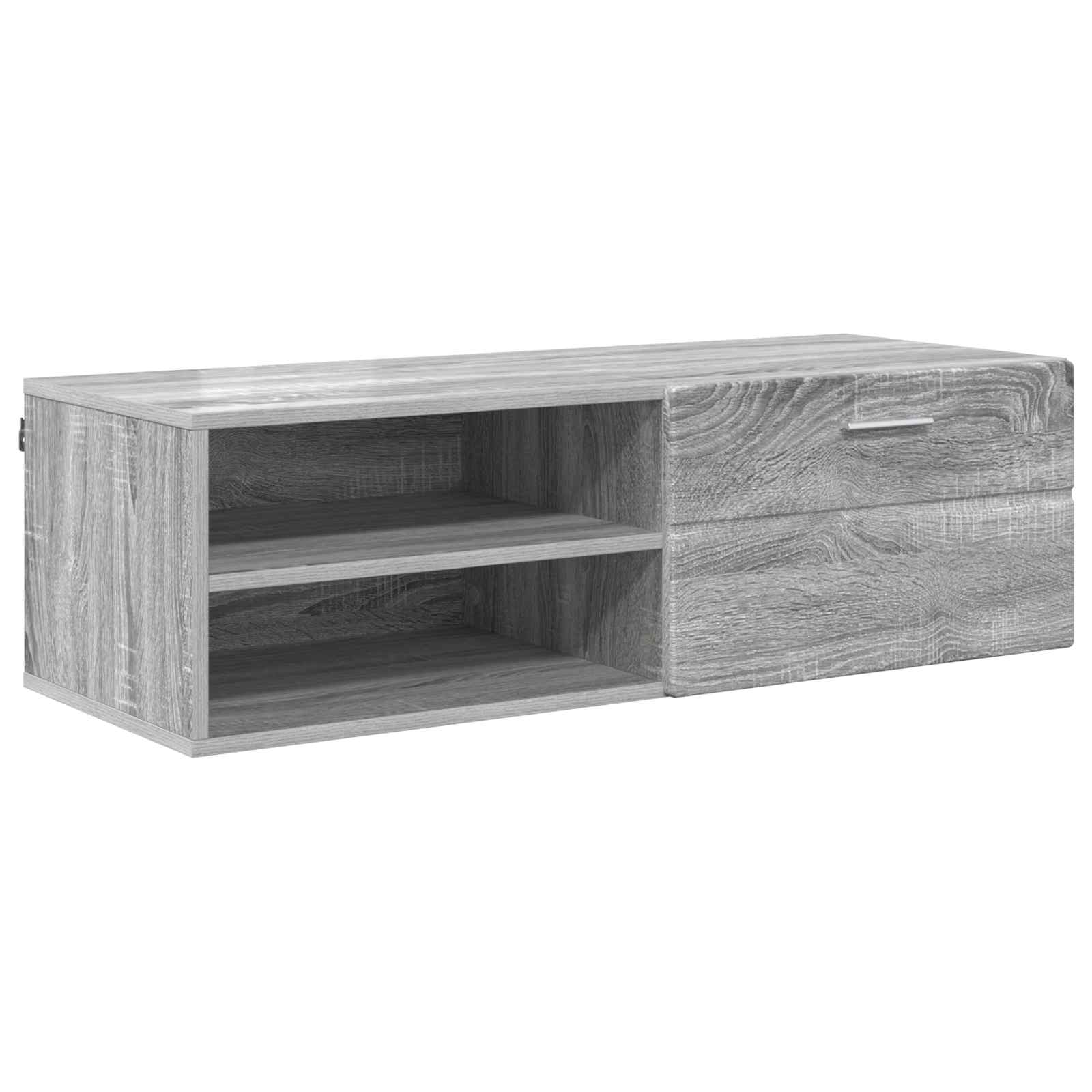 Drveni ormar Siva Sonoma 100,5 x 39 x 30 cm Konstruirano drvo