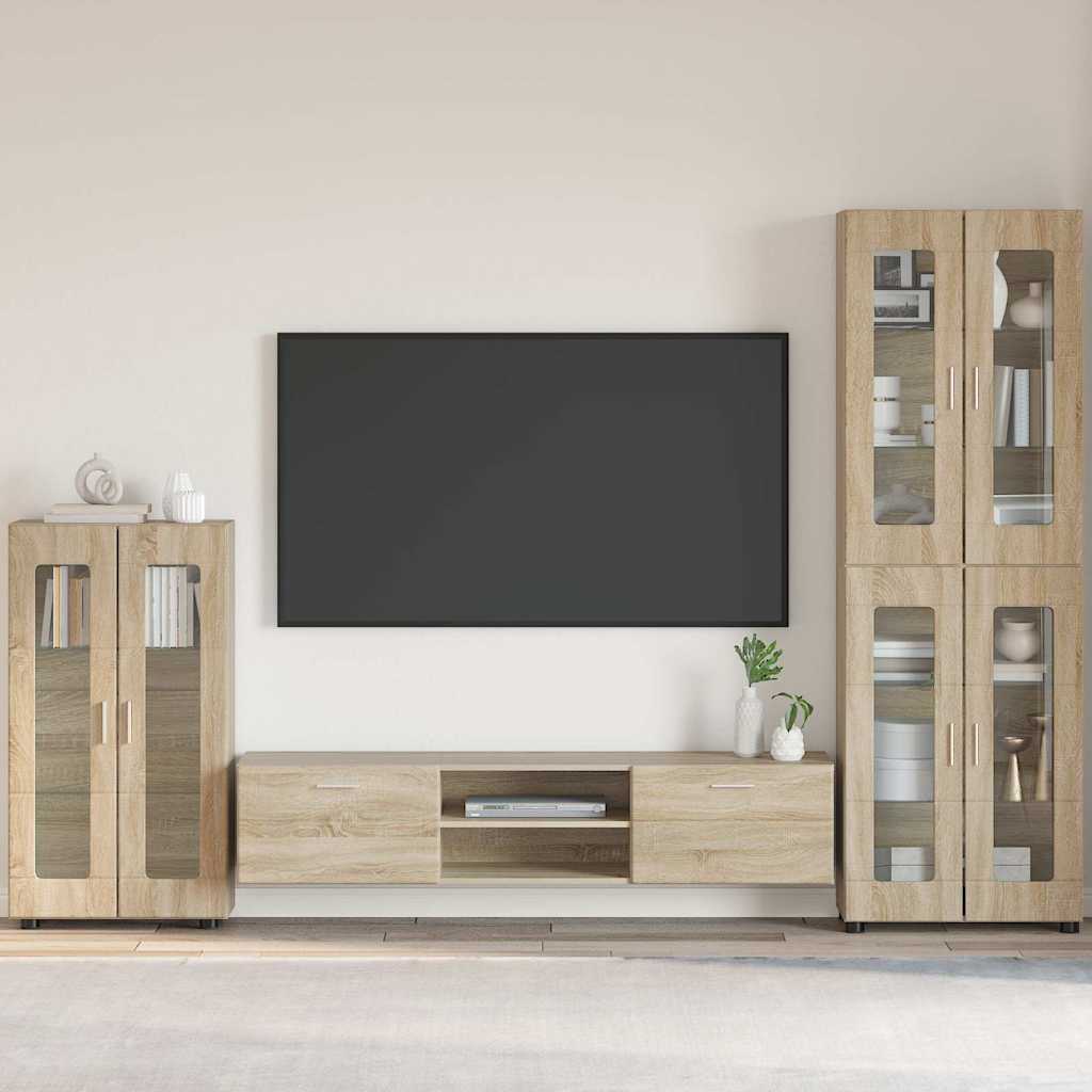 Kreveta s policom FLORIN Sonoma hrast 55,5 x 29 x 100 cm