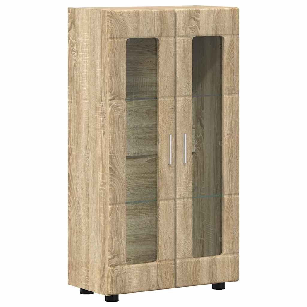 Kreveta s policom FLORIN Sonoma hrast 55,5 x 29 x 100 cm