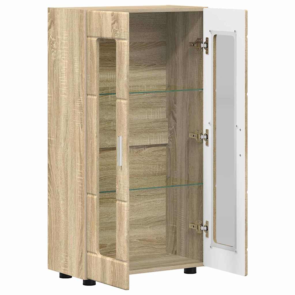 Kreveta s policom FLORIN Sonoma hrast 55,5 x 29 x 100 cm