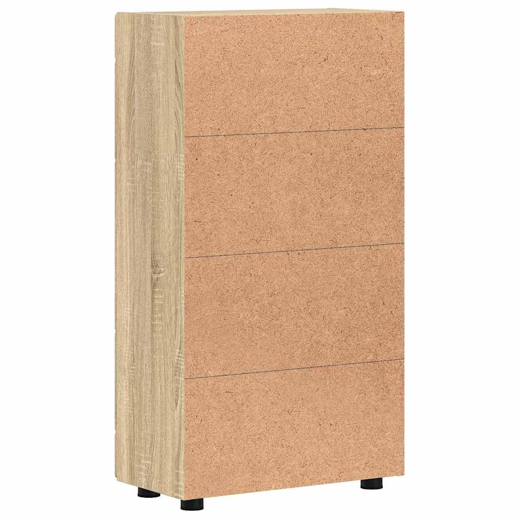 Kreveta s policom FLORIN Sonoma hrast 55,5 x 29 x 100 cm