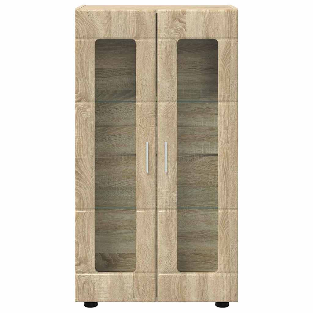 Kreveta s policom FLORIN Sonoma hrast 55,5 x 29 x 100 cm