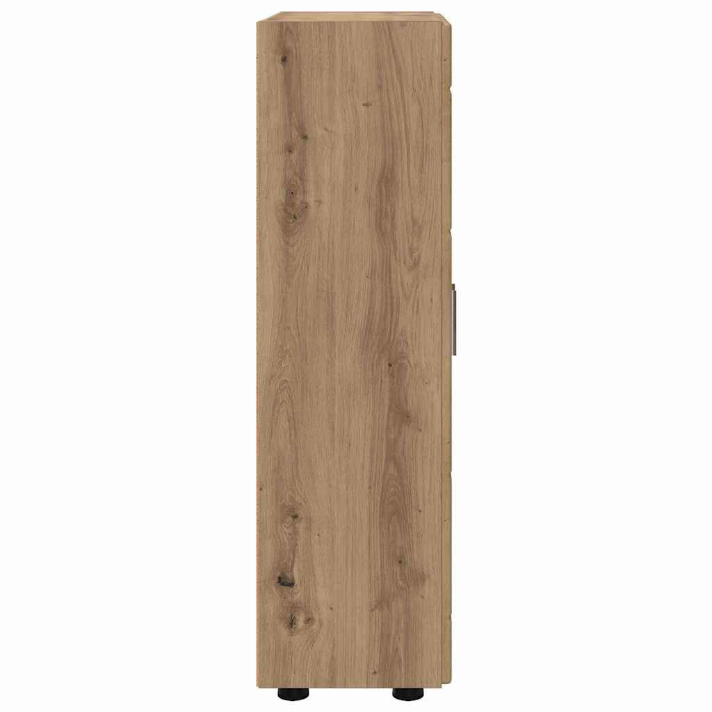 Kreveta s policom FLORIN Umjetnički hrast 55,5 x 29 x 100 cm