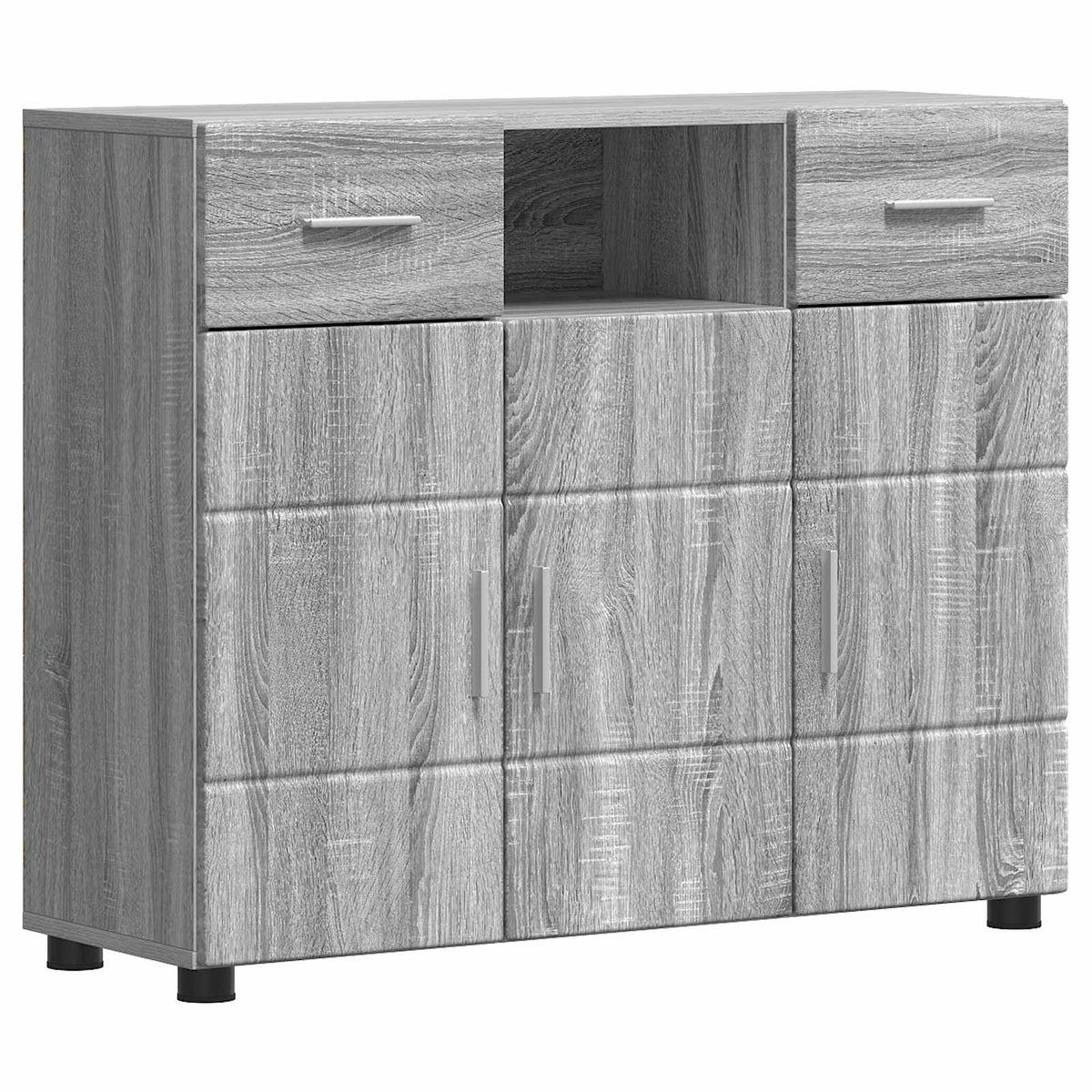Drveni ormar Siva Sonoma 88,5 x 30,5 x 73 cm Konstruirano drvo