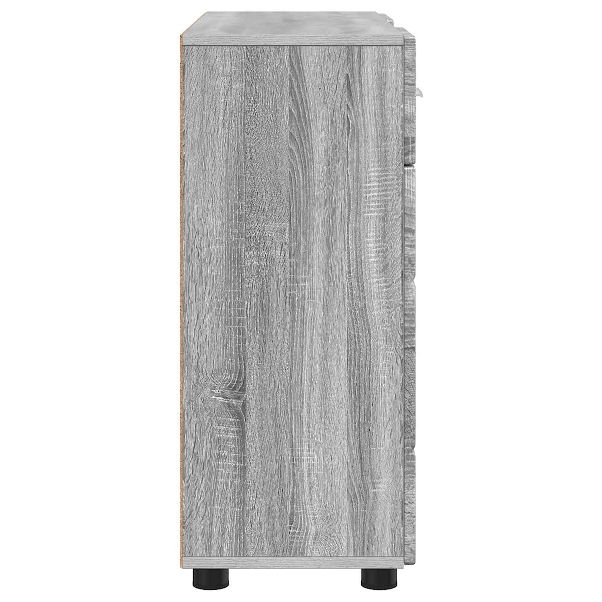 Drveni ormar Siva Sonoma 88,5 x 30,5 x 73 cm Konstruirano drvo