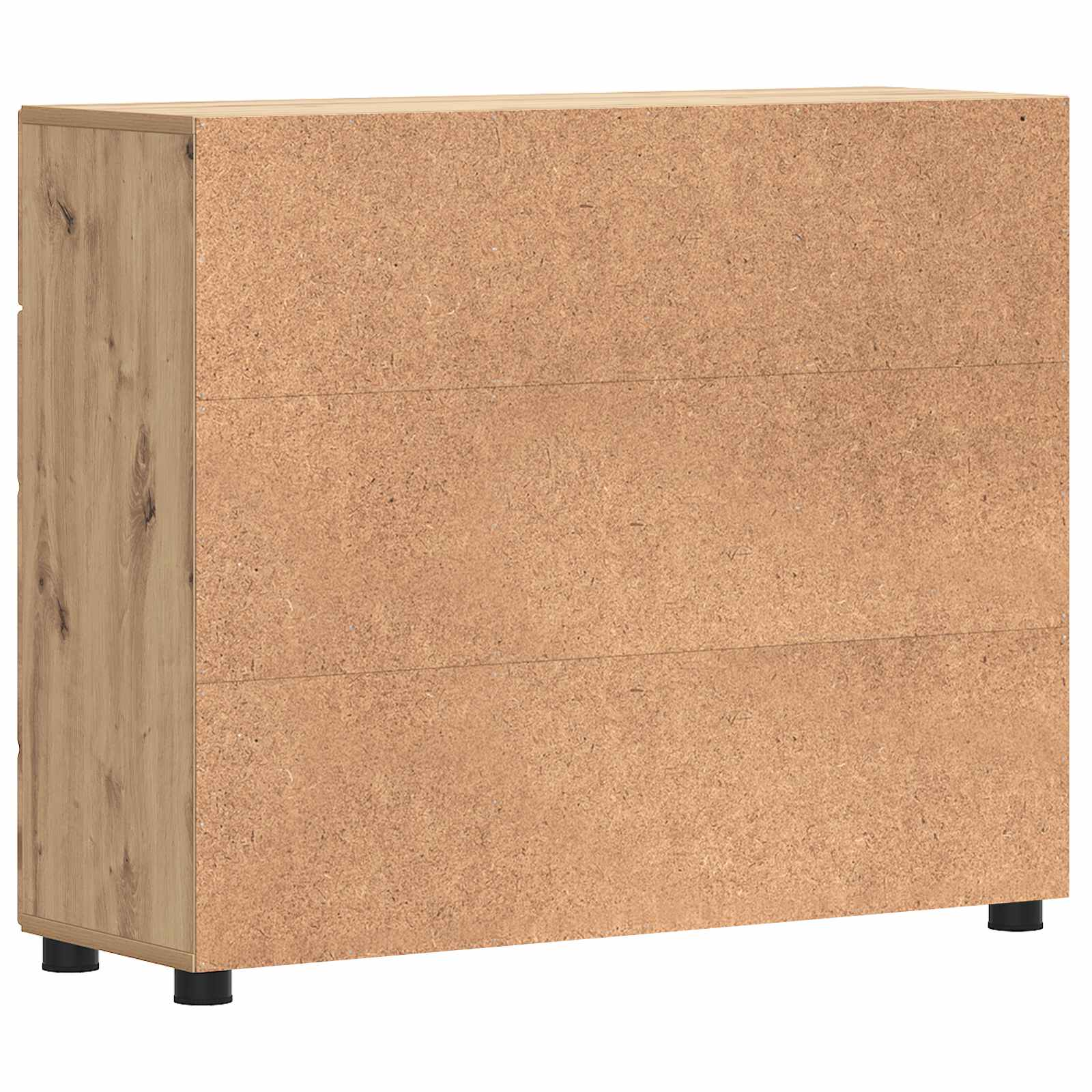 Drveni ormar s ladicama Umjetnički hrast 88,5 x 30,5 x 73 cm