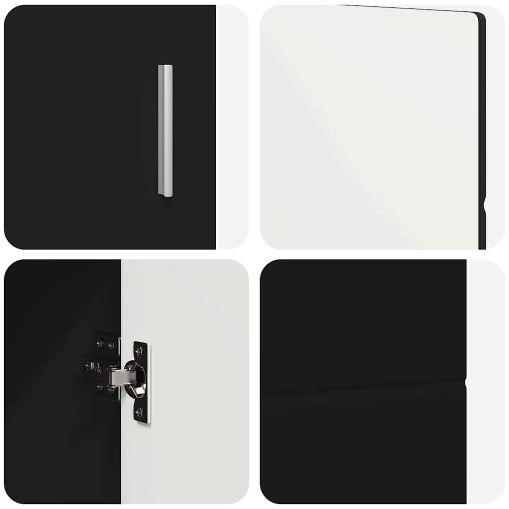 Kreveta FLORIN Crna 88,5 x 30,5 x 55,5 cm Konstruirano drvo