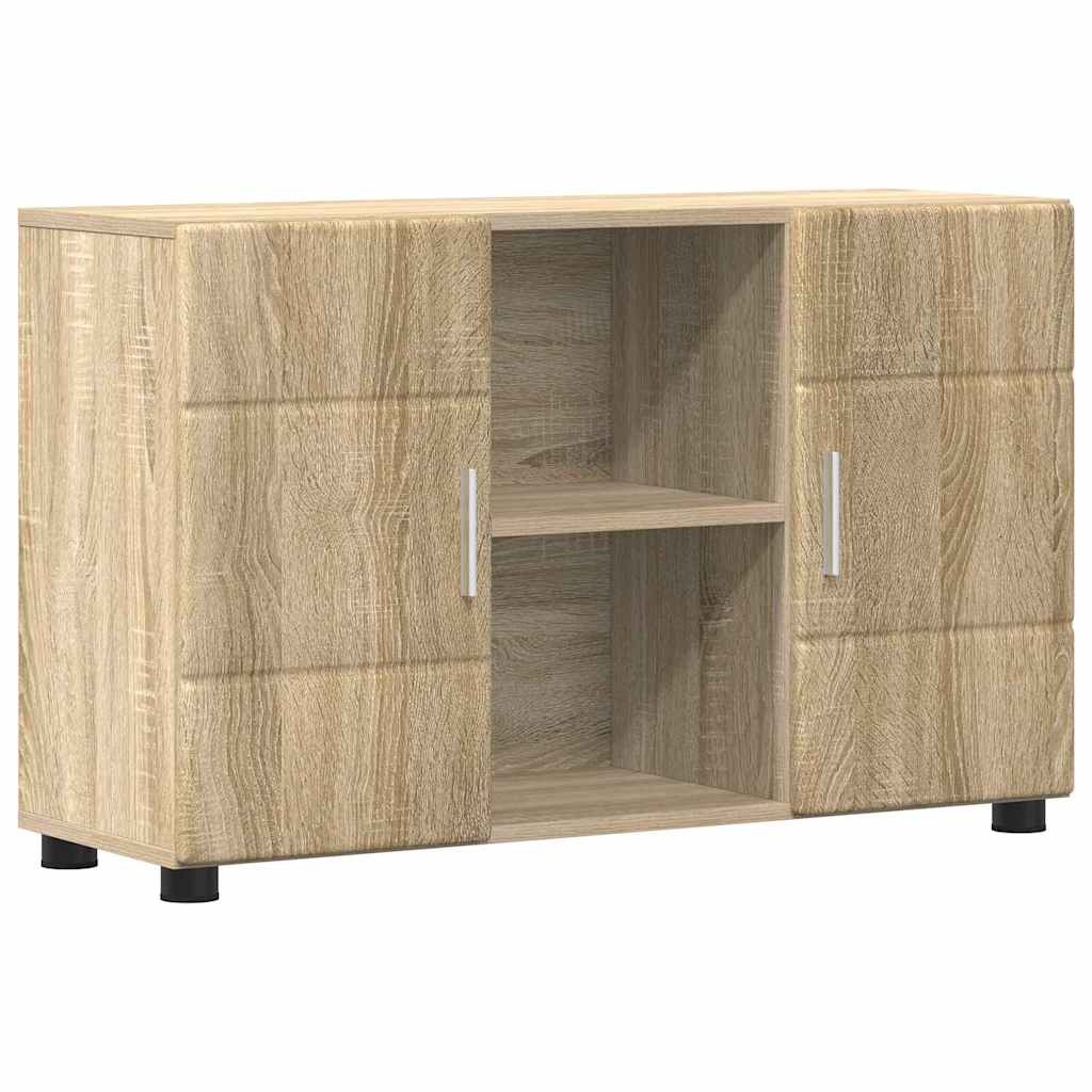 Kreveta s policom FLORIN Sonoma hrast 88,5 x 30,5 x 55,5 cm