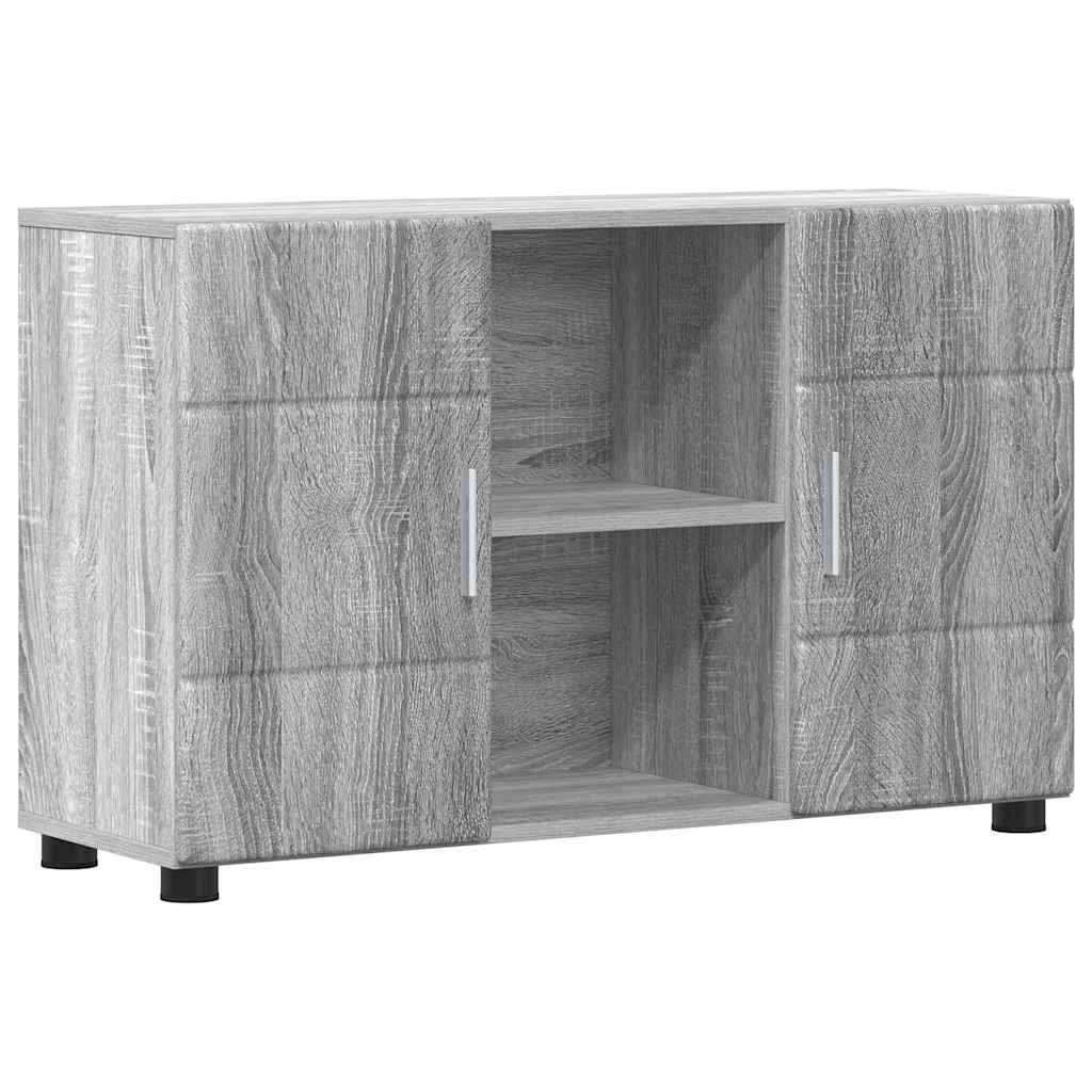 Kreveta s policom FLORIN Siva Sonoma 88,5 x 30,5 x 55,5 cm