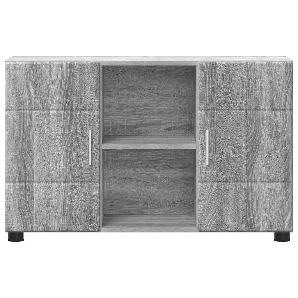 Kreveta s policom FLORIN Siva Sonoma 88,5 x 30,5 x 55,5 cm