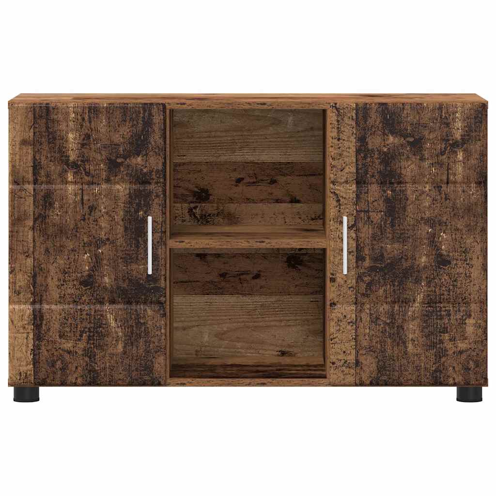 Kreveta s policom FLORIN Staro drvo 88,5 x 30,5 x 55,5 cm