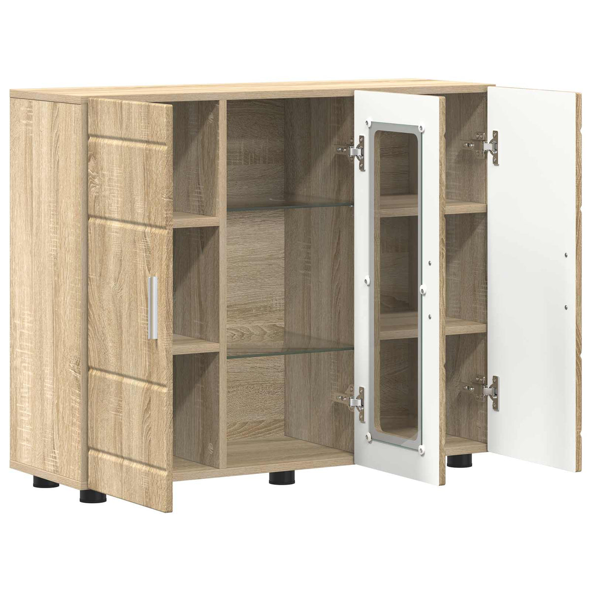 Drveni ormar Sonoma hrast 88,5 x 30,5 x 73 cm Konstruirano drvo