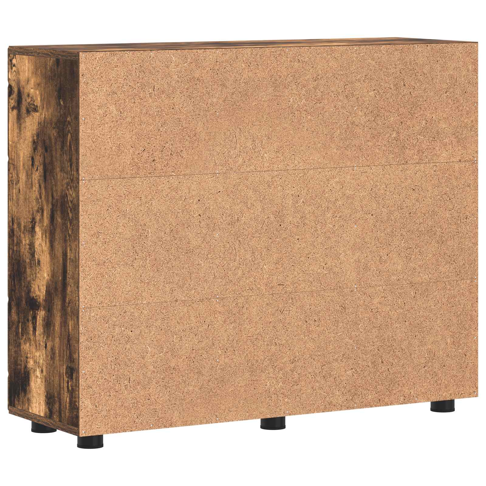 Drveni ormar s pohranom Dimljeni hrast 88,5 x 30,5 x 73 cm