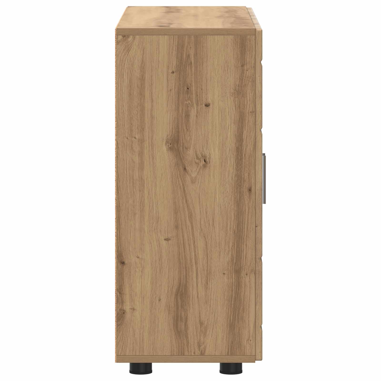 Drveni ormar s pohranom Umjetnički hrast 88,5 x 30,5 x 73 cm